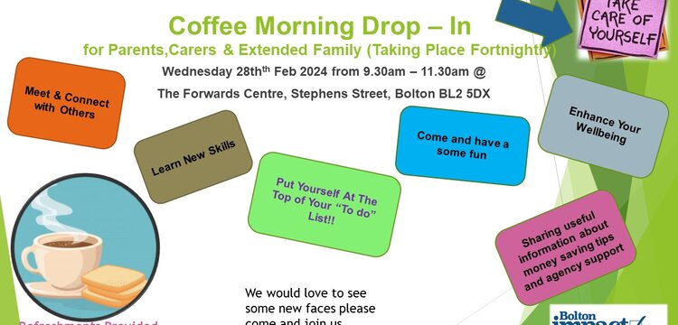 Image of Coffee Morning Drop In